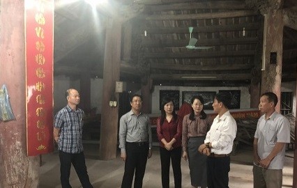 Ban Văn hóa - Xã hội: Khảo sát di tích lịch sử văn hóa, các thiết chế văn hóa thông tin, thể dục thể thao trên địa bàn Phú Xuyên 